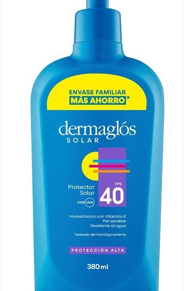 DERMAGLOS COMBO EMUL R A SOLAR F40 X 380 ML