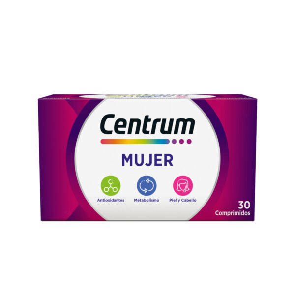 CENTRUM MUJER 30 COMP REC SUP DIE